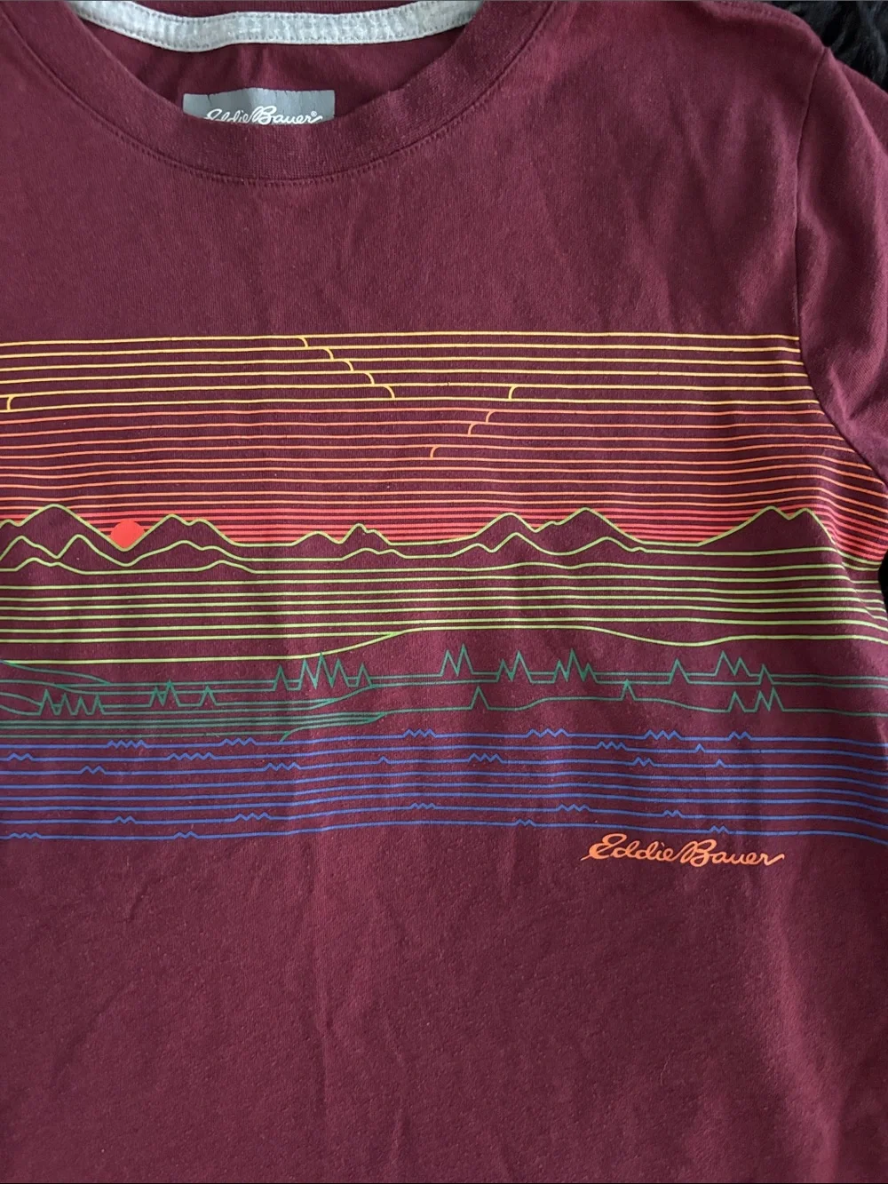 Boys Eddie Bauer T-Shirt Small 7 8